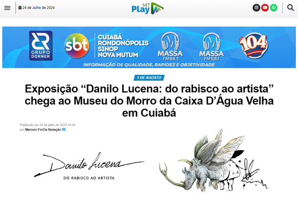 Exposicao chega no museu da caixa dagua em cuiabá