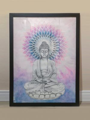 Satori Buda Obra Original Danilo Lucena Art
