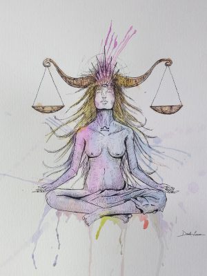 Libra - Obra original Danilo Lucena Art