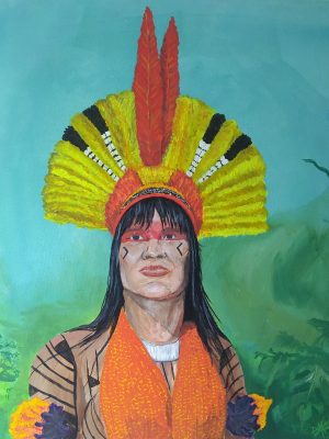 cabocla jurema - obra original Danilo Lucena Art