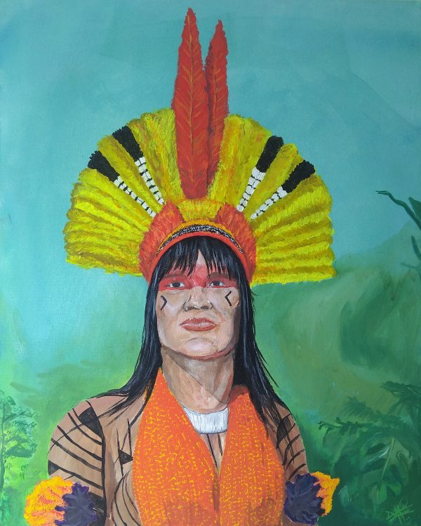 cabocla jurema - obra original Danilo Lucena Art