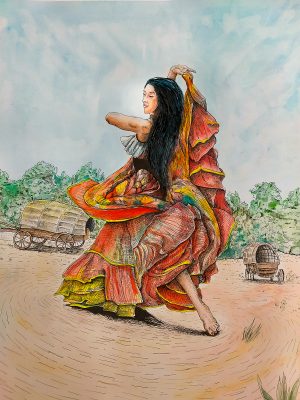 Cigana Madalena Obra Original Danilo Lucena Art