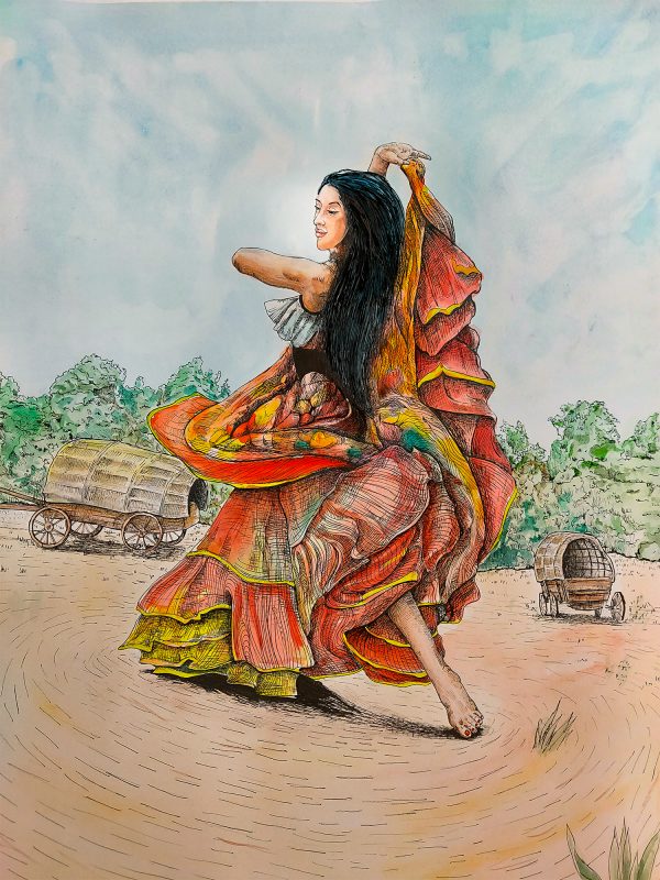 Cigana Madalena Obra Original Danilo Lucena Art